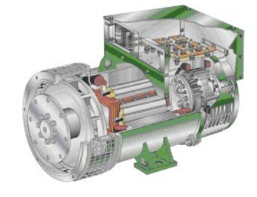 高坪发电机内部结构图